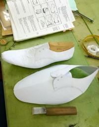 型紙セミナー：底縫い袋式とサンクリスピーノ パンプス製作実